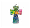 LBR-105 Island Cross Ornament | 0.25Acrylic Ornament | Case of 25