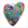LBR-117 Reed Heart Ornament | 0.25Acrylic Ornament |