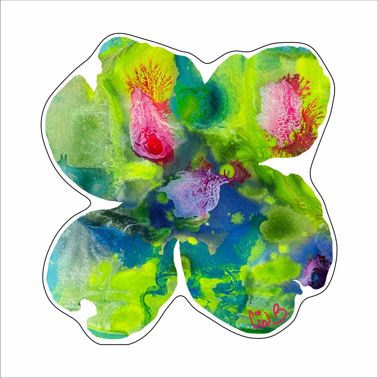 LBR-133 Bluebell Dogwood | 0.75Acrylic Contour |