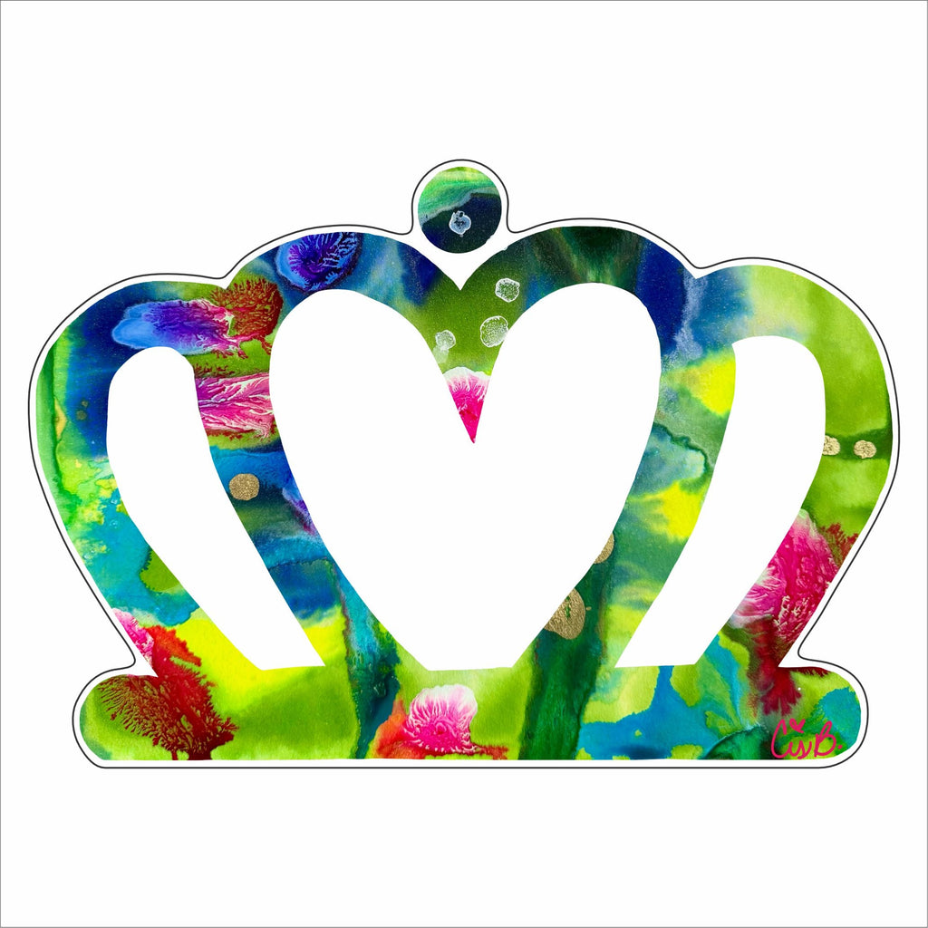 LBR-152 Macaw Crown Mini | 0.50Acrylic Mini |