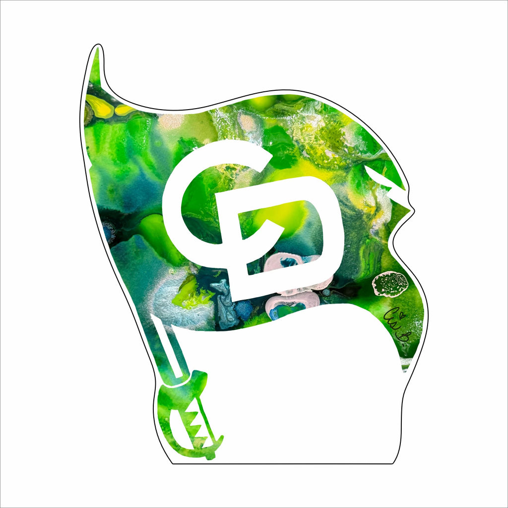 LBR-154 CD Flag | 0.75Acrylic Contour | Case of 25