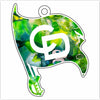 LBR-156 CD Flag Ornament | 0.25Acrylic Ornament |