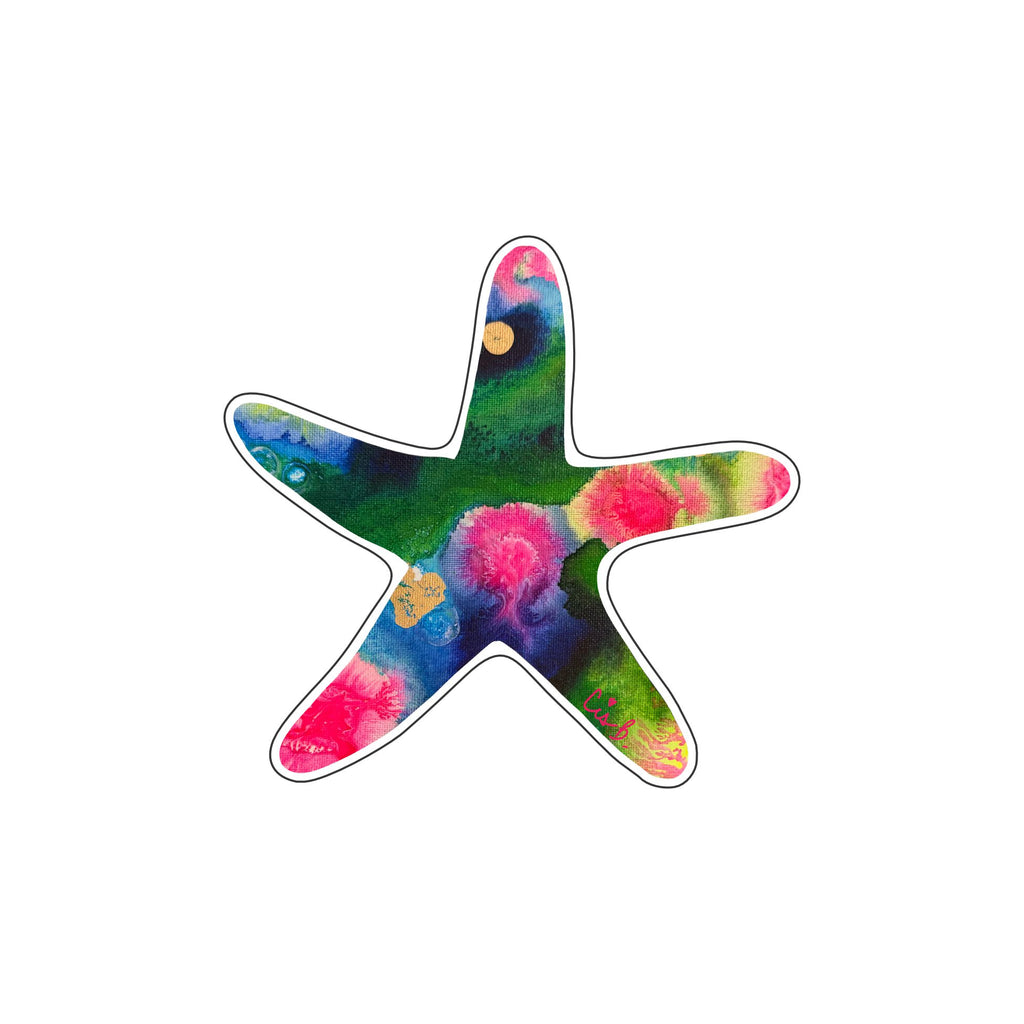 LBR-182 Mangrove Starfish Mini | 0.50Acrylic Mini Contour