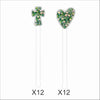 LBR-198-C24 Magnolia Drink Stirrer Pack | 0.125Acrylic Stirrer | Case of 24