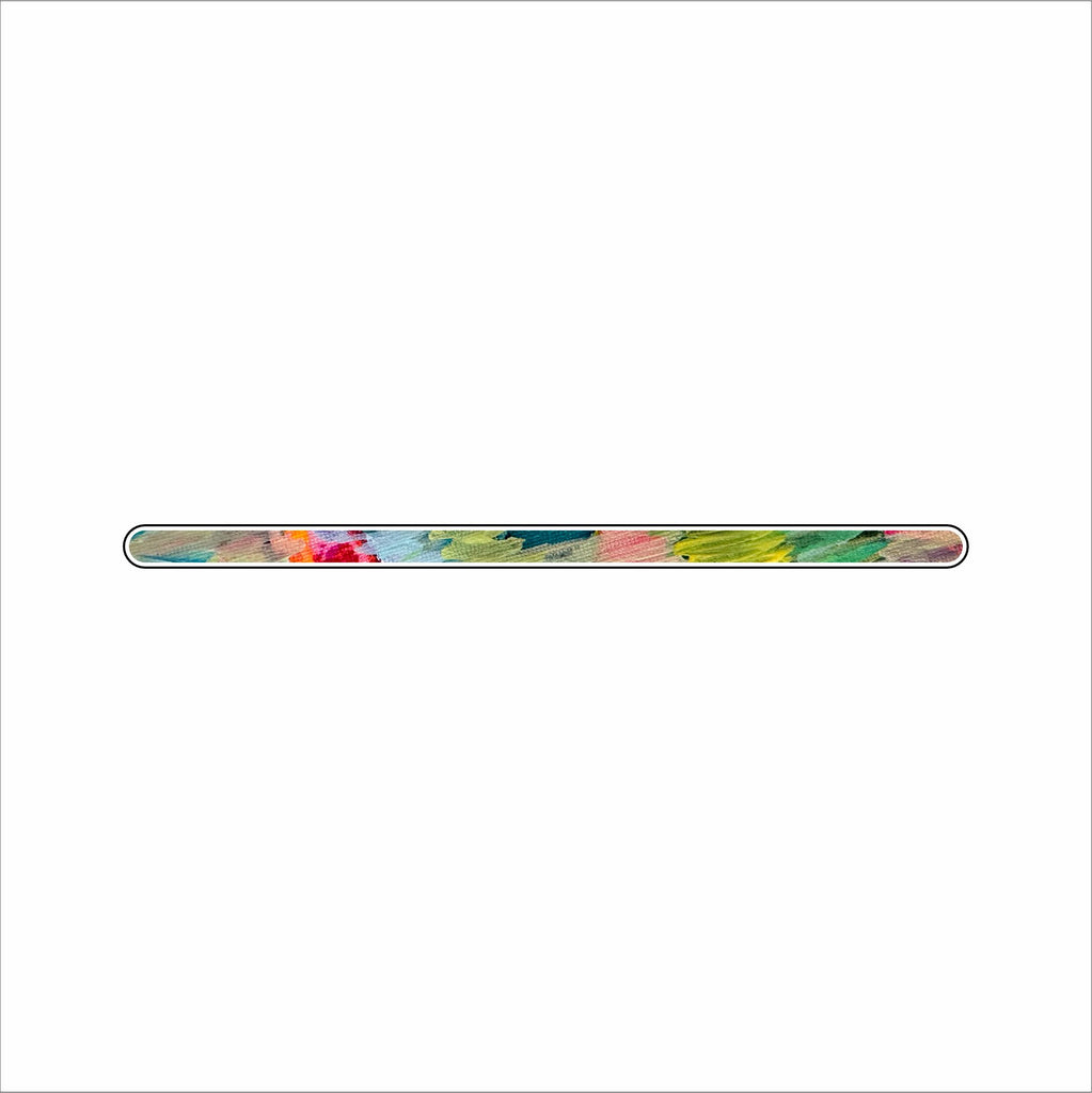 LBR-220 Sherbert Heart Tile Taker | 0.125Acrylic Mahjong Trinket | Set of 20