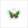 LBR-227 Primrose Butterfly Trinket | 0.25Acrylic Mahjong Trinket | Case of 10
