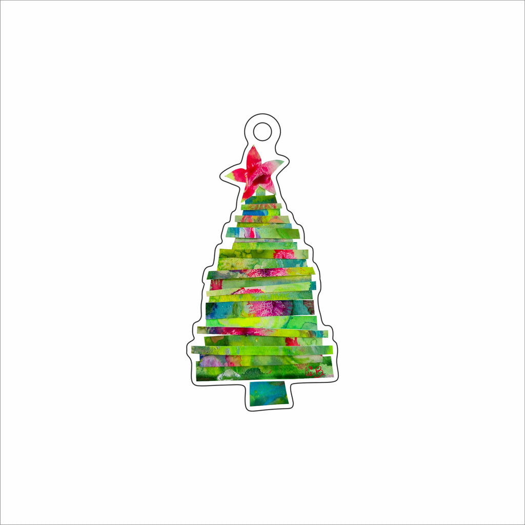 LBR-243 Noel Tree Ornament | 0.25Acrylic Ornament