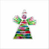 LBR-244 Auora Angelc Keychain | 0.125Acrylic Keychain | Case of 4