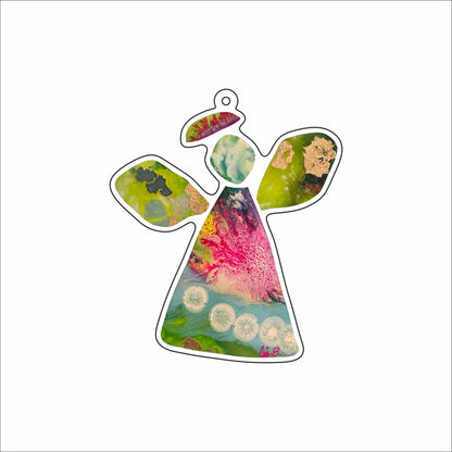 LBR-247-C4 Kala Angel Keychain | 0.125Acrylic Keychain | Case of 4
