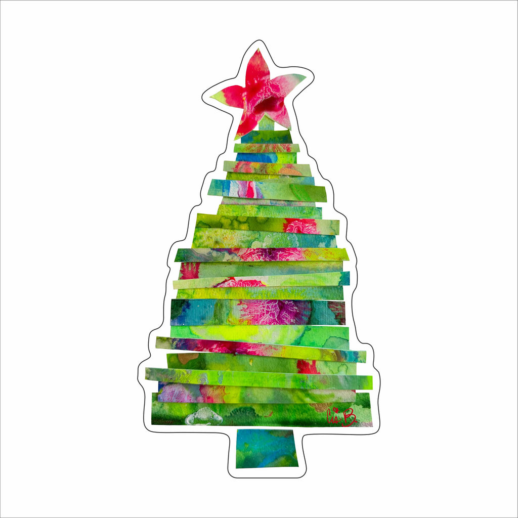 LBR-250 Noel Tree | 0.75Acrylic Contour