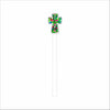LBR-253 Berry Drink Stirrer | 0.125Acrylic Stirrer | Case of 4