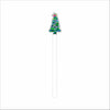 LBR-260  Sapphire Spruce Drink Stirrer | 0.125Acrylic Stirrer | Case of 4