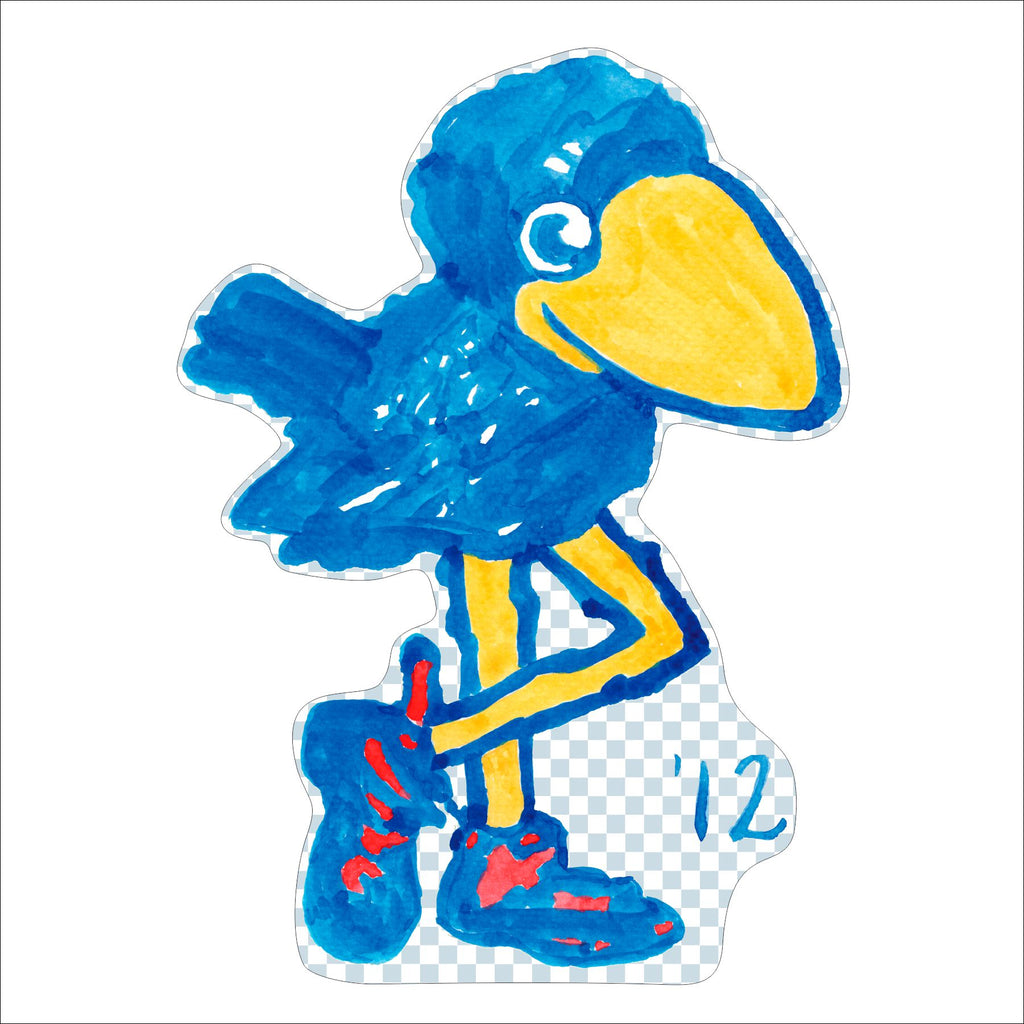 1912 Jayhawk | 0.75in. Acrylic Cutout 5x7 | Case (any 10+)