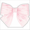 LCA-002 Pink Bow | 0.75in. Acrylic Cutout