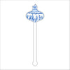 LCA-020 Ornament | 0.125in. Acrylic Drink Stirrer | Mix & Match (any 10+)
