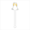 LCA-027 Champagne Flutes | 0.125in. Acrylic Drink Stirrer | Case of 25