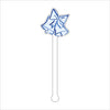 LCA-028 Bells | 0.125in. Acrylic Drink Stirrer | Mix & Match (any 10+)