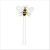 Bee | 0.125in. Acrylic Drink Stirrer | Case of 25