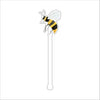 Bee 2 | 0.125in. Acrylic Drink Stirrer | Case of 100