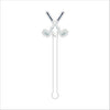 Golf Clubs | 0.125in. Acrylic Drink Stirrer | Mix & Match (any 10+)