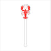 Lobster | 0.125in. Acrylic Drink Stirrer | Mix & Match (any 10+)