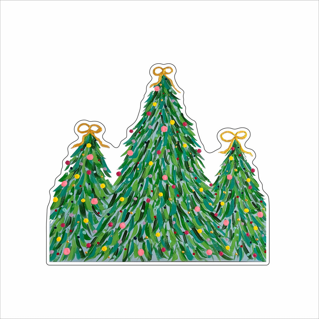 LCC-007 Christmas Trees | 0.75Acrylic Contour