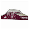 LCL-002 Gig Em Aggies | 0.75Acrylic Contour