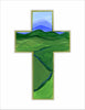 LDD-001 WNC Mountain Cross | 0.75in. Acrylic Contour | Mix and  Match (any 10+)