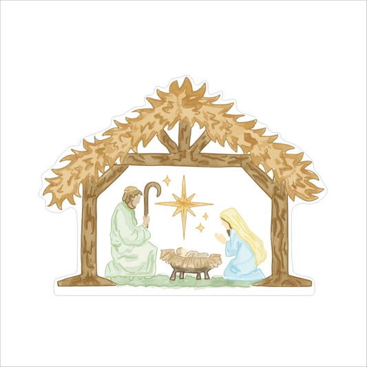 LDV-002 Nativity | 0.75in. Acrylic Cutout |