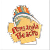 LFA-003 Pensacola Beach Sign | 0.50in. Acrylic Contour |  Case Bundle of 25