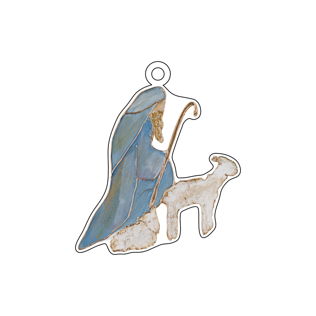 LFA-016 Nativity Shepherd Ornament | 0.25Acrylic Ornament |