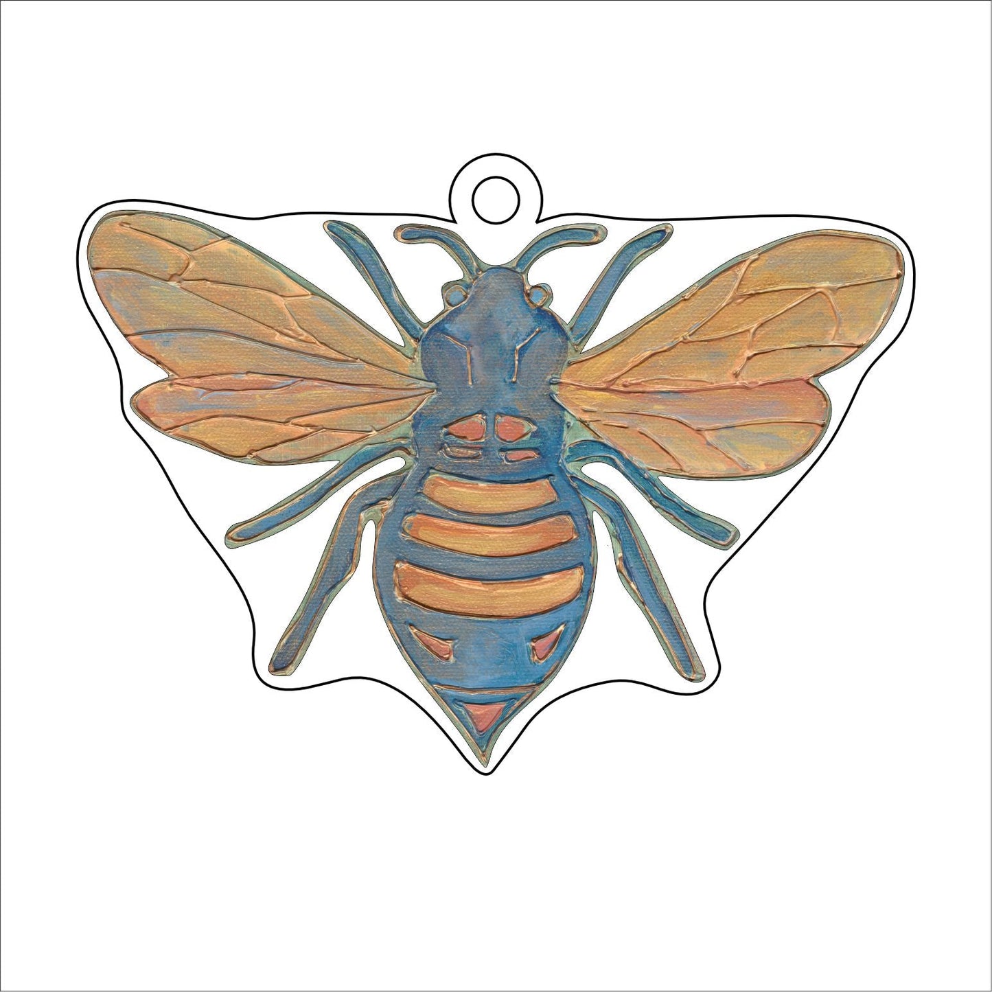 LFA-031 Bumblebee Ornament | 0.25Acrylic Ornament | Case of 25