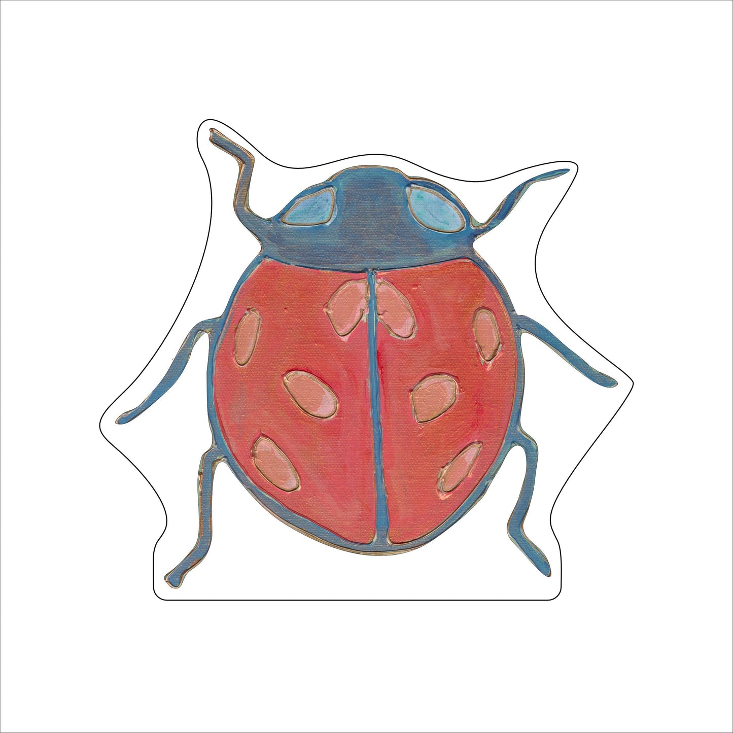 LFA-032 Ladybug | 0.75Acrylic Contour |