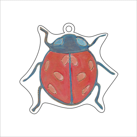 LFA-034 Ladybug Ornament | 0.25Acrylic Ornament |