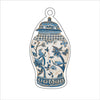 LFA-037 Bird Vase Ornament | 0.25Acrylic Ornament |