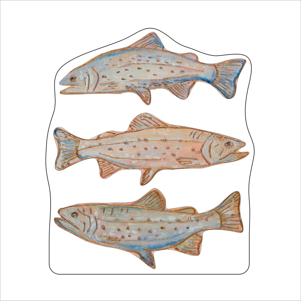 LFA-038 Trout | 0.75Acrylic Contour |
