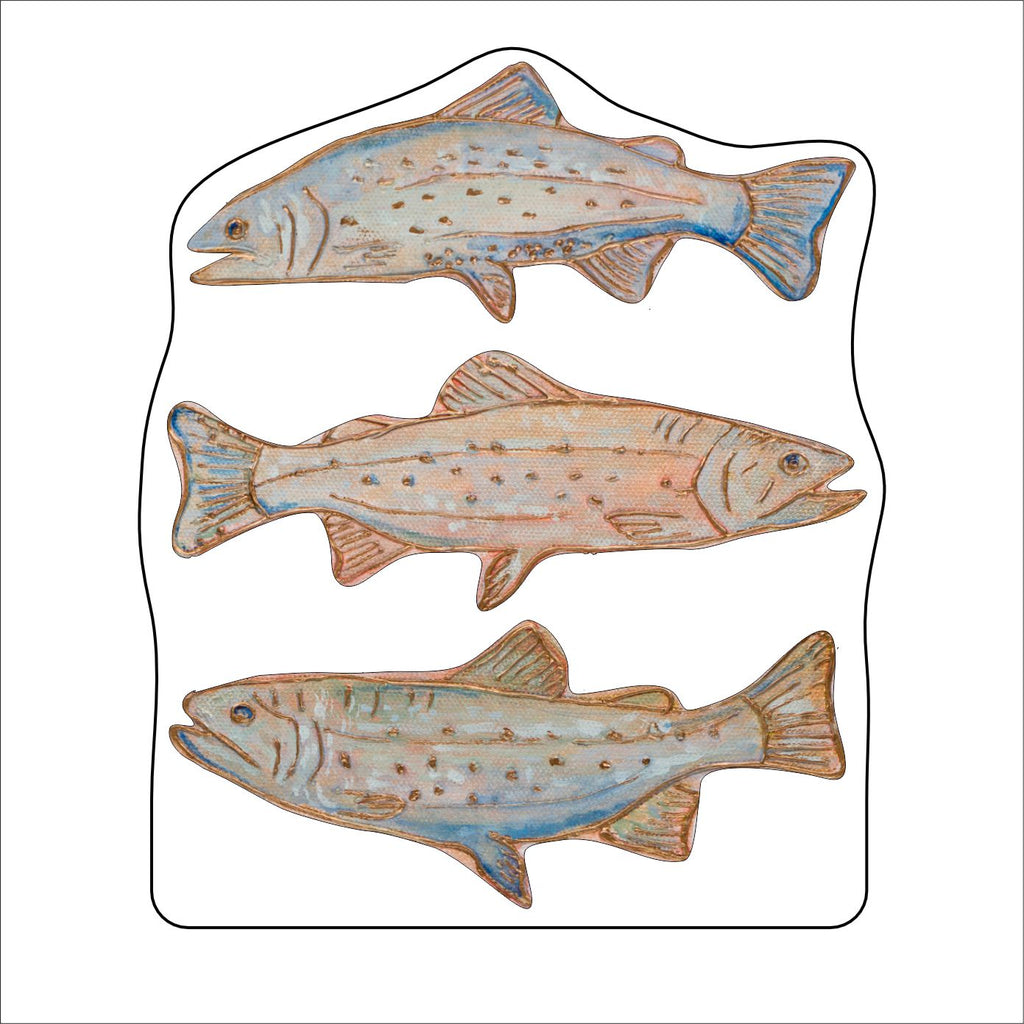LFA-039 Trout Mini | 0.50Acrylic Mini | Case of 25