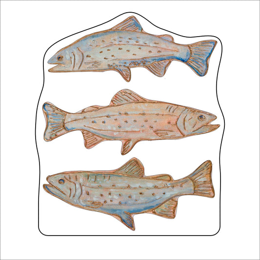 LFA-039 Trout Mini | 0.50Acrylic Mini | Case of 25