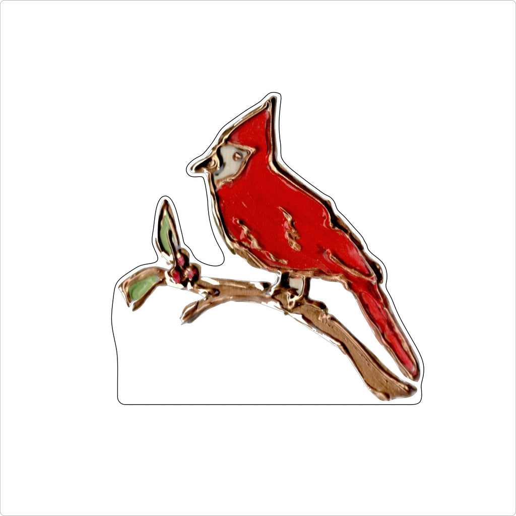LFA-041 Red Bird  | 0.75Acrylic Contour |