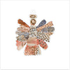 LFA-055 Collage Angel Ornament  | 0.25Acrylic Ornament |