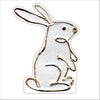 LFA-075 White Bunny | 0.75Acrylic Contour |