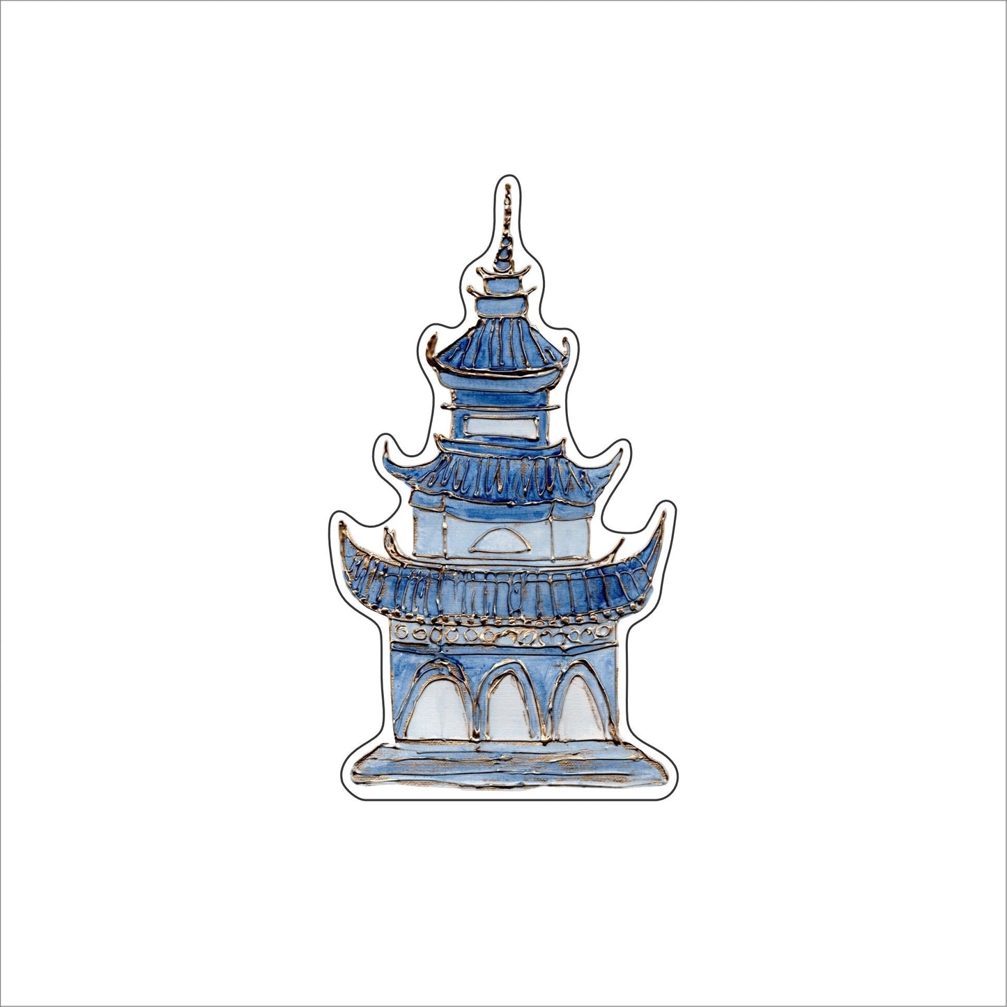 LFA-078 Pagoda Mini | 0.50Acrylic Contour |