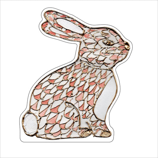 LFA-081 Pink Bunny | 0.75Acrylic Contour |