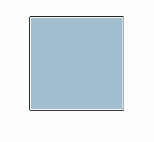 LFA-090 light blue Charm Base | 0.75Acrylic Contour |