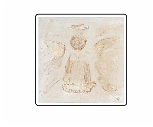 LFA-093 Angel Block Magnet | 0.125Acrylic Magnet |