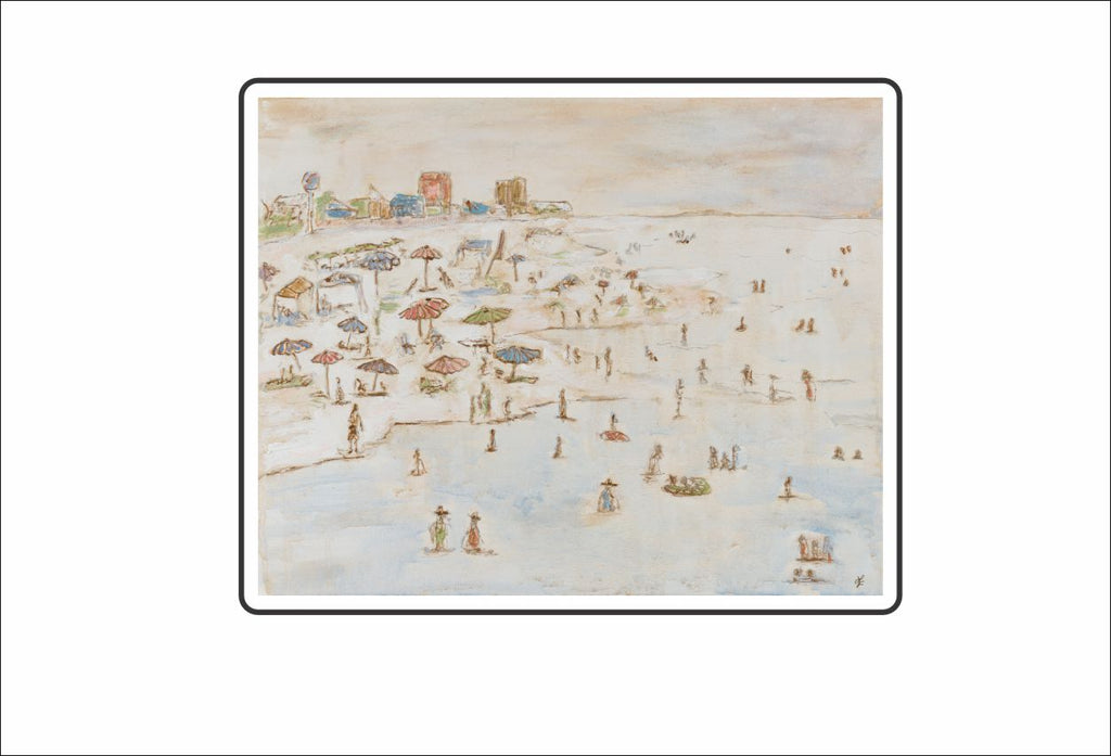LFA-094 Seaside Fun Magnet | 0.125Acrylic Magnet |