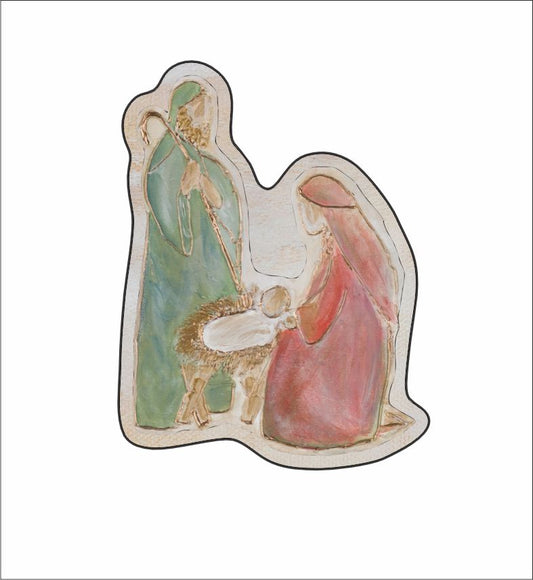 LFA-095 Nativity Holy Family Magnet | 0.125Acrylic Magnet |