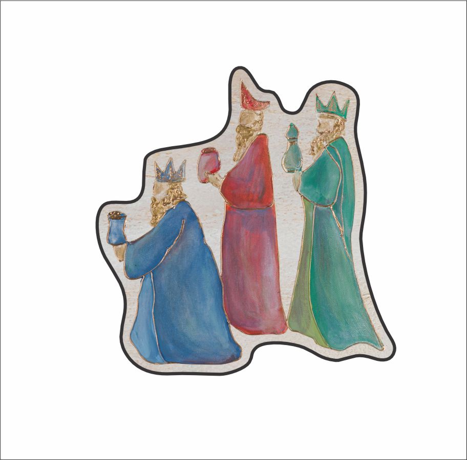 LFA-097 Nativity Wisemen Magnet | 0.125Acrylic Magnet |