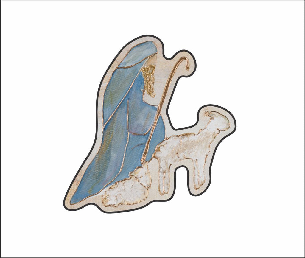 LFA-098 Nativity Shepherd Magnet | 0.125Acrylic Magnet |