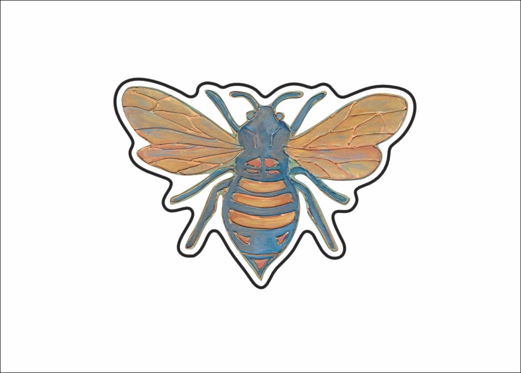 LFA-103 Bumblebee Magnet | 0.125Acrylic Magnet |